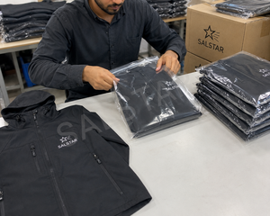 Veste Softshell noire imperméable pour homme avec capuche, logo personnalisé, coupe-vent, vêtements de travail d'extérieur, veste d'hiver - Product Image 5