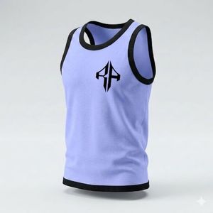 Débardeur pour homme en coton 100% imprimé avec un design personnalisé, de qualité supérieure, par RIVIAN ATLANTIC - Product Image 6