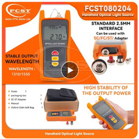 High Quality FCST080204 Handheld Optical Light Source 1550nm Wavelength Visual Fault Locator for FTTH & Network Use