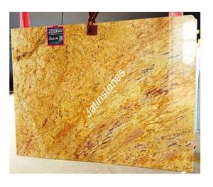 Losa de Granito Dorado de Shivakashi Pulido para Revestimiento Arquitectónico, Encimeras, Superficies de Baño, Escaleras, Fachadas - Product Image 1