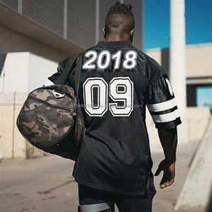 Camiseta Deportiva Personalizada con Cuello en V, Impresión Digital, Secado Rápido, Estilo Holgado, Malla, para Fútbol, Baloncesto, para Hombre - Product Image 6