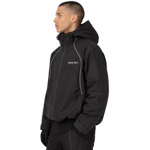 Chaqueta impermeable ligera de nailon Defender para entrenamiento de fútbol, abrigo deportivo con patchwork, cortavientos impermeable para exteriores, chaquetas para hombre. - Product Image 3