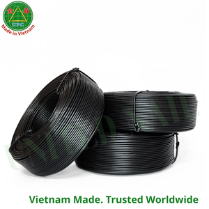 Alambre de Refuerzo de Calibre 15 para Atar Barras de Refuerzo y Suministros de Acero al por Mayor Fabricado en Vietnam |   Alambre recocido negro - Product Image 1