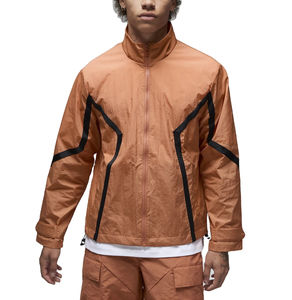 Survêtement d'hiver élégant et simple pour homme, style urbain, en nylon, deux pièces, coupe-vent à cordon de serrage, manches longues, imperméable - Product Image 2