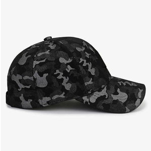 Casquettes de baseball OEM en gros, streetwear, bonne qualité, douces, confortables, unisexes, polyester/coton, avec design personnalisé - Product Image 4