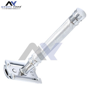 Classic Safety <b>Razors</b> Traditional Heavy Steel Chrome Finish Double Edge Safety <b>Razor</b> Men Shaving Superior Quality Barber <b>Razors</b> - Product Image 5