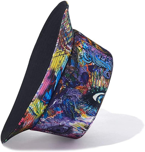 Chapeaux Bob Sublimés Homme Femme, Pliables et Réversibles, Imprimés, pour l'Été, les Voyages, la Plage, les Aventures Quotidiennes, la Pêche et les Loisirs - Product Image 2