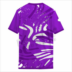 เสื้อยืดผู้ชายผ้าฝ้าย 100% ยอดนิยม แห้งเร็ว ทรงหลวม ระบายอากาศดี มีสินค้าพร้อมส่ง ลายพิมพ์ - Product Image 2