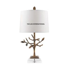 Lampe de table en aluminium artisanale très prisée avec abat-jour en tissu, idéale pour chambre, canapé, ou comme lampe de chevet pour mariage - Product Image 6