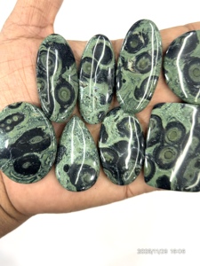 Jaspe Kambaba naturel, cabochon, pierres précieuses en vrac, formes variées, 20-30 mm, livraison rapide en gros - Product Image 2