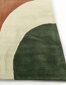 Tapis faits main haut de gamme pour salon, tapis en laine sur mesure, design dégradé, tapis décoratif en acrylique - Product Image 2