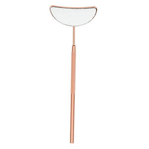 Espejo de Maquillaje Profesional de Acero Inoxidable Multicolor con Doble Iluminación para Extensiones de Pestañas, Proveedor de Cosméticos, Espejo de Bolsillo para Cabello - Product Image 1