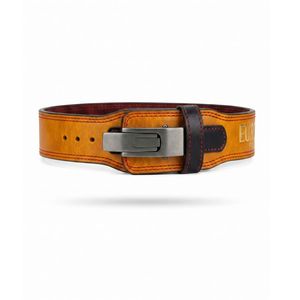 Cinturón de Cuero de Vaca de 10 mm, Transpirable, con Hebilla de Palanca, para Gimnasio, Unisex, para Levantamiento de Pesas, Protección Integral, Venta al Por Mayor 2023 - Product Image 1