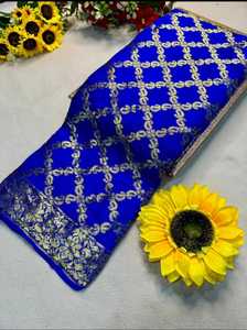 Sari en soie pure Banarasi Bandhani - Product Image 2