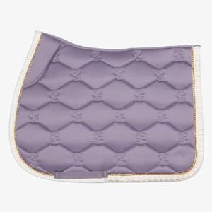 Top Selling Leather Horse <b>Equestrian</b> Saddle Pads with Fabric Lining High Quality Customizable Low Price Pakistan Factory Made - Product Image 3