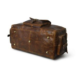 Bolsa de Viaje Deportiva de Cuero de Primera Calidad al por Mayor, Bolsa de Lona de Lujo Multifuncional Portátil, la Más Vendida, Grande - Product Image 2