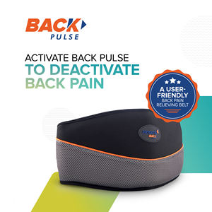 เข็มขัด Back Pulse สำหรับบรรเทาอาการปวดหลังในชีวิตประจำวัน ช่วยเพิ่มความสบายในการเคลื่อนไหวและผ่อนคลายกล้ามเนื้อที่บ้านและที่ทำงาน - Product Image 3