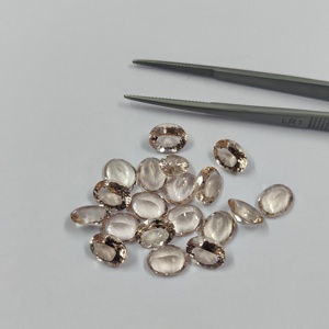 Piedra preciosa suelta de morganita natural color melocotón, facetada ovalada, de 4x6 mm a 10x12 mm, calidad AAA, transparente, para joyería personalizada, anillo o colgante. - Product Image 4