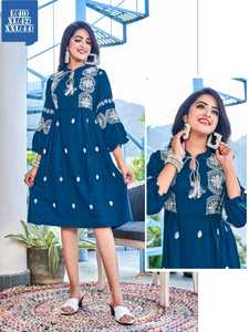 Wholesale Heavy Reyon Slub <b>Corset</b> with Fancy Embroidery Sexy Western Wear Top Long Sleeve Tank Shirt Designed in India - Product Image 3