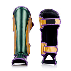 Protège-tibias de boxe premium, protège-tibias de Muay Thai, protège-tibias de kickboxing, protège-tibias MMA, protection des jambes et des pieds, équipement d'entraînement pour arts martiaux - Product Image 5