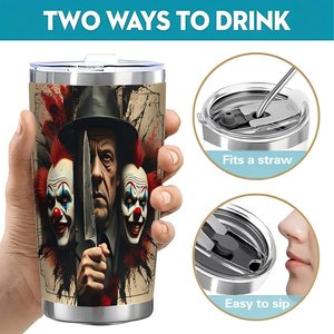 Double Wall Stainless Steel Tumbler 20oz <b>Insulated</b> Reusable Drinking <b>Cup</b> For Daily Use - Product Image 5