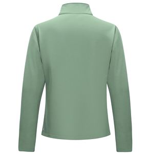 Autumn Waterproof Breathable Softshell Woman Jacket With <b>Zipper</b> Closure OEM ODM Custom Printed Outdoor Sports Wear - Product Image 5