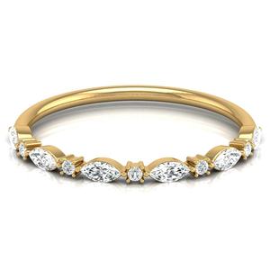 แหวนเพชรชุบทองโรสโกลด์สีเหลืองสีขาวตกแต่งตามสั่งสินค้าแฮนด์เมดยอดนิยมคอลเลกชันที่ดีที่สุด2025ห้องปฏิบัติการ - Product Image 1