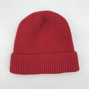 Gorro de Punto Acrílico de Alta Calidad con Puño Cálido, Logotipo Personalizado al por Mayor con Bordado 3D, Lazos de Camuflaje y Patrones de Puntos - Product Image 5