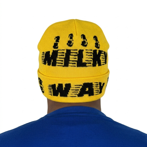 Gorro de Hombre Estilo Moderno, Personaliza Tu Propio Diseño, Algodón/Poliéster, Colores Personalizados, Gorro de Jacquard Unisex Cómodo - Product Image 6