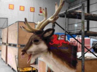 Décoration de modèle de renne Animatronic réaliste à vendre
