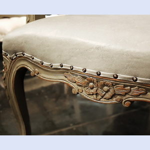 1754 Series <b>Restaurant</b> Sofa <b>Set</b> Made Of Wood And Rattan With Beautifully Carved Soft Foam Seats And Soft Fabric - Product Image 6