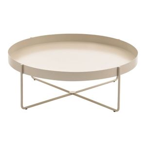 Wholesale Luxury Round Gold Metal Serving Tray Set Geometric <b>Marble</b> Printed Decorative <b>Nesting</b> Coffee <b>Table</b> Trays for Home Hotel - Product Image 3