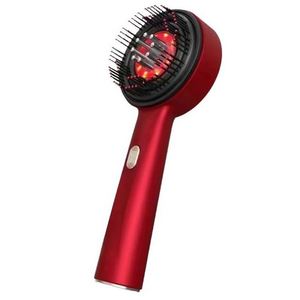 Portable Eco-Friendly Anti Hair Loss <b>Scalp</b> Care Massage <b>Brush</b> Red Light 3 Modes Custom Logo Comfortable Head Spa Comb for Daily - Product Image 1
