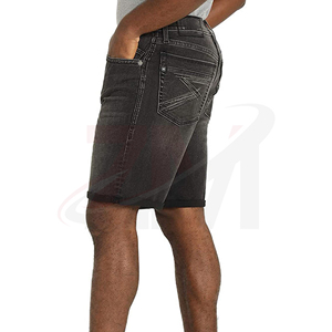 Pantalones Cortos de Mezclilla Lisos para Hombre, Estilo Casual Moderno, Algodón Pesado, Ropa Casual Premium, Fabricante de Ropa al por Mayor OEM ODM - Product Image 5