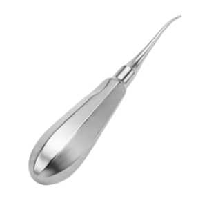 Elevador de Raíces Curvo Profesional de 150 mm, Elevador Dental para Extracción de Dientes, Instrumento de Cirugía Oral de Acero Inoxidable Alemán - Product Image 4