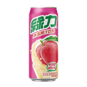Bebida de Jugo de Durazno Green Power, Lata de 490 ml, Bebida de Frutas con Sabor - Product Image 2