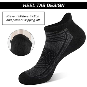 Chaussettes courtes blanches 100% coton respirantes fines tricotées couleur unie invisibles décontractées pour usage quotidien adultes chaussettes d'été - Product Image 5