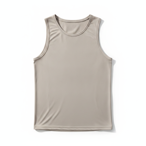 <b>Mens</b> New Cotton Vest <b>Mens</b> Summer Solid Color Loose Japanese Sports Comfortable Sleeveless Tank Tops Washed Vintage <b>Singlets</b> - Product Image 1