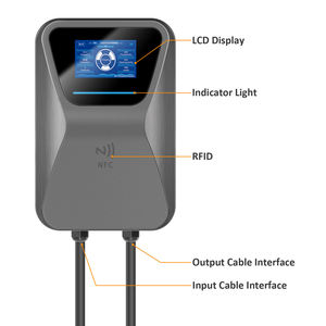 Plastic Enclosure Wall Mount OEM Factory New Condition AC EV Custom App Logo 11KW/22KW Electric Vehicle Charging <b>Box</b> - Product Image 4