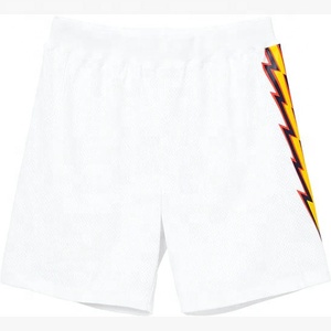 Pantalones Cortos de Baloncesto Antibacterianos de Secado Rápido con Estampado Personalizado para Hombre, Ropa Deportiva Unisex, Tallas Grandes XS XXS, Transpirables y Ecológicos - Product Image 4