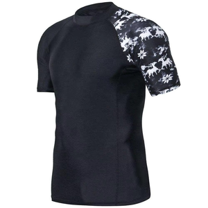 T-shirts personnalisés en gros à manches courtes, imprimés numériquement, respirants, à séchage rapide, anti-UV, pour MMA et BJJ - Product Image 1