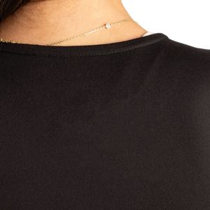 Haut court côtelé personnalisé pour femme, à manches courtes, pour le yoga, la gym, l'entraînement et le fitness, respirant, vêtement de sport d'été, vente en gros - Product Image 5