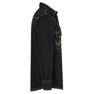 100% Cotton Flame Retardant (FR) Plus Size Men's Long Sleeve <b>Welding</b> <b>Shirt</b> Waterproof Safety Workwear for Fire-Resistant - Product Image 4