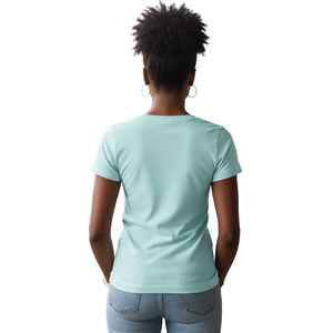 เสื้อยืดคอกลม Black HerStory 1938 ลายกราฟิกสร้างแรงบันดาลใจสำหรับผู้หญิง พิมพ์ลายตามสั่ง แฟชั่นลำลอง 100% สำหรับฤดูร้อน ตกแต่งด้วยกระดุม - Product Image 3