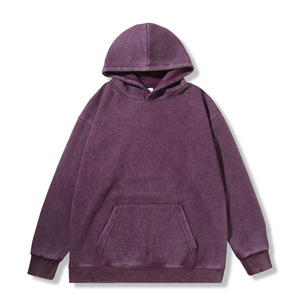 Premium 100% Cotton Men's <b>Hoodie</b> <b>Plain</b> Blank Pullover Sweatshirt - Product Image 4