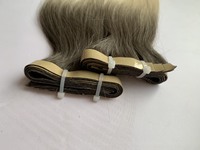 Extensions de cheveux humains Remy vietnamiens double épaisseur, à bandes invisibles, ondulations profondes lâches, boucles afro, frontale, couleur personnalisable, expédiées