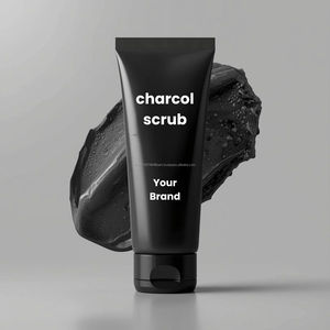 Gommage au charbon actif pour le nettoyage en profondeur des pores, pour les peaux grasses sujettes à l'acné, exfoliant naturel, OEM ODM, haute qualité, directement de l'usine - Product Image 3