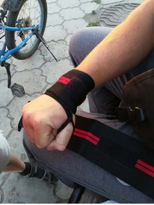 สายรัดข้อมือปรับระดับได้สำหรับออกกำลังกาย ฟิตเนส ยกน้ำหนัก ช่วยพยุงข้อมือ - Product Image 6