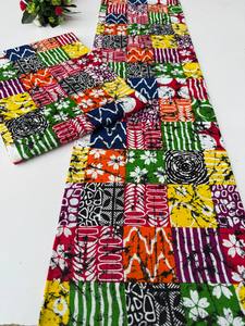 Premium South Africa African Wax Print and Ankara Cotton Fabric with Unique Custom Patterns for Modern Fashion Clothing and Text - Product Image 5