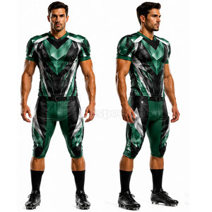 Uniforme de football américain à prix avantageux, tissu doux, design personnalisé, best-seller, en vente en ligne - Product Image 2